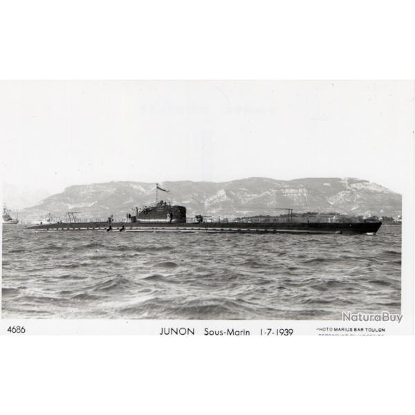 CPA - Marine Militaire - Sous - Marin " JUNON" N3998