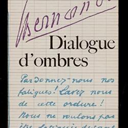 Dialogue d'ombres Georges Bernanos le livre de poche