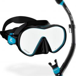 CRESSI Hiroquest Limited Edition Adult Mask & Snorkel Set Snorkeling Masque Mixte
