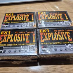 Lot 8 boites de 40 Petards Polonais Explosive 1