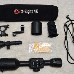 Lunette vision jour/nuit avec télémètre laserATN X Sight 4K Pro 5-20x + ABL1000