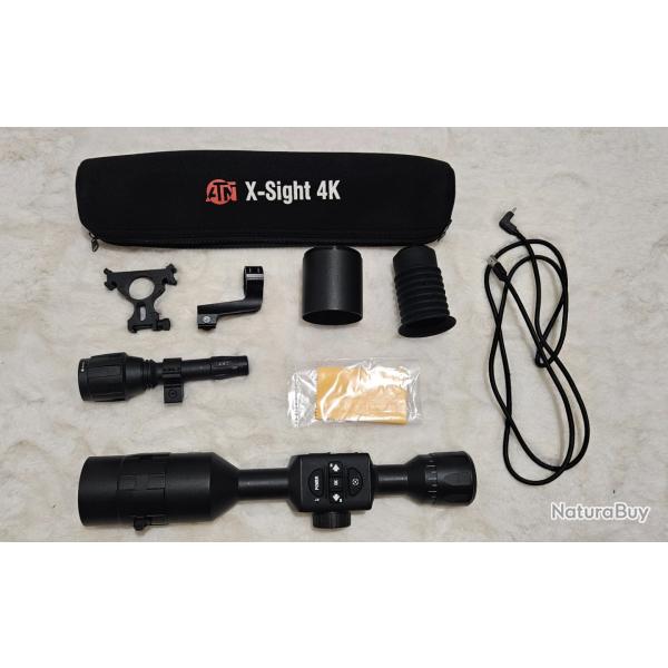 Lunette vision jour/nuit avec tlmtre laserATN X Sight 4K Pro 5-20x + ABL1000