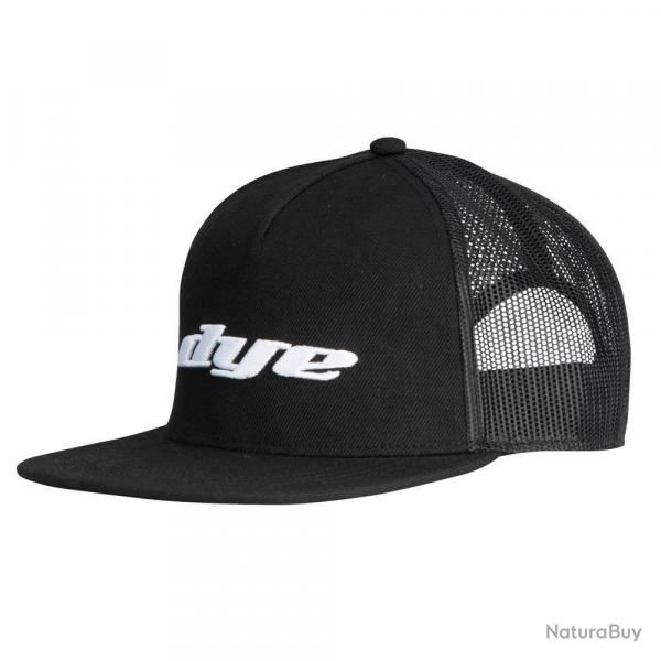 Casquette Trucker Dye Logo Hat Noir/Blanc - Style Classique - Confort Respirant - Pour un Look Outdo