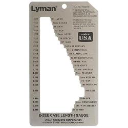 Jauge de Cartouches Lyman E-Zee Case Gauge 7832215 - Contrôle Précis - Compatible Multiples Calibres