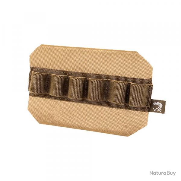 Porte Cartouche  Velcro VX Shotgun Viper Tactical - Coyote - Accs Rapide - Fixation Scurise