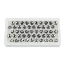 Set de 50 Balles Coniques Davide Pedersoli Cal .45 (.458) - Haute Précision - Pour Fusil à Culasse -
