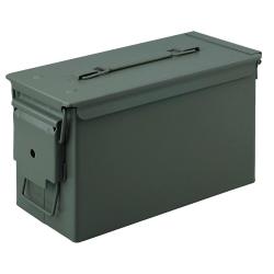 Caisse Munitions Métal FOT - Calibre 50 - 33x18x23 cm - Robuste et Sécurisée pour Stockage Fiable Ve