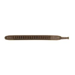 Cartouchière Vinyle Aspect Cuir Marron Country Sellerie - Résistante et Pratique - Pour Calibre 12 -