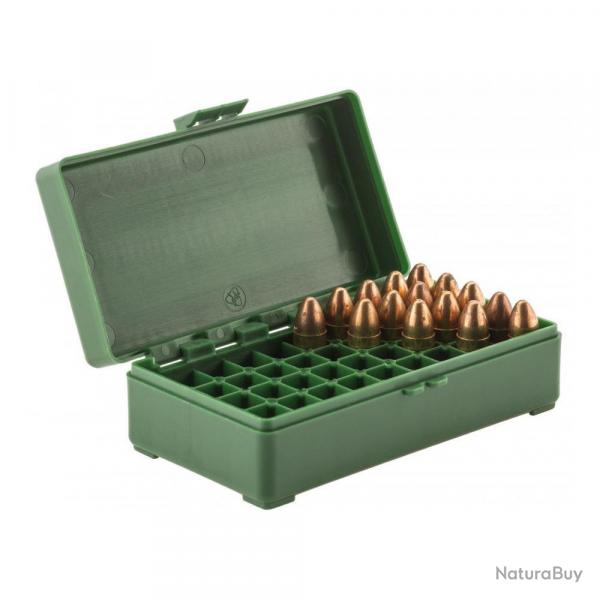 Bote de Rangement Megaline - 50 Munitions Cal. 9x19 - Protection et Organisation Optimale 50 muniti