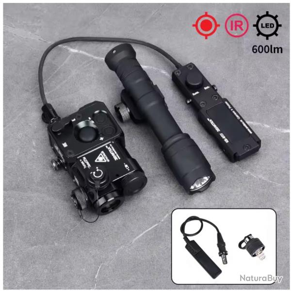 Tactique Zenitco Perst 4 PERST-4 point rouge IR visée GEN.3.0 + Led 600 lumen (4)