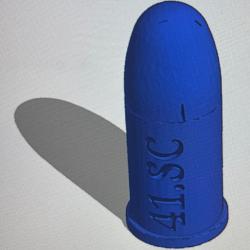 Cartouche factice de manipulation (3D) calibre 41SC (41 Short Colt)