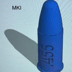 Cartouche factice de manipulation (3D) calibre 455 Mk.I
