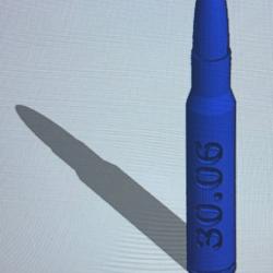 Cartouche factice de manipulation (3D) calibre 30.06