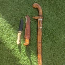 Couteaux  divers ancien ethnique
