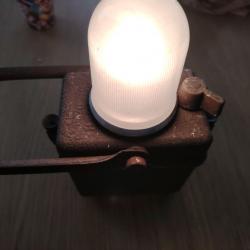 Lampe ancienne Wonder Type Tyfon modèle 510 - Lampe de chantier FONCTIONNELLE