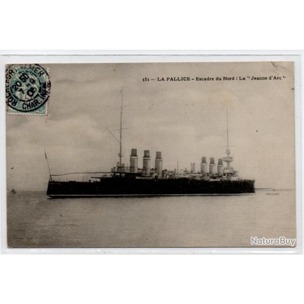 CPA- Marine Militaire - LA PALLICE -Escadre du Nord : La " Jeanne d'Arc " N4003