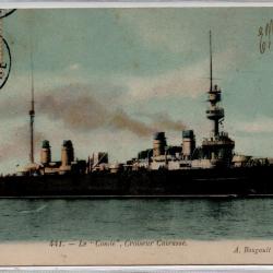 CPA- Marine Militaire - Le " Conde " Croiseur Cuirasse  N°4005