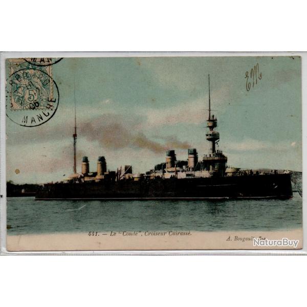 CPA- Marine Militaire - Le " Conde " Croiseur Cuirasse  N4005