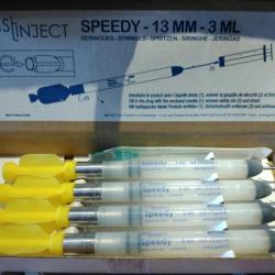 seringues speedy 13 mm 3ml