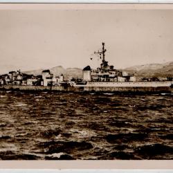 CPA- Marine de Guerre -  Croiseur Léger " LE MALIN "  N°4007