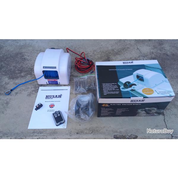 Treuil/guindeau lectrique 12v ancre 20kg