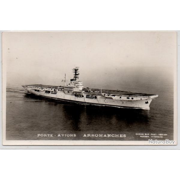 CPA- Marine de Guerre - Porte Avion " ARROMANCHES "  N4009