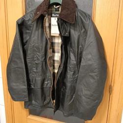 Barbour Bedale Wax Jacket XS Sage Green