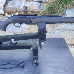 carabine Browning bar mk3 campo hc black brown 30-06 fluté filetée M14 busc réglable