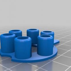 Témoin de chambre vide pour revolver, impression 3D