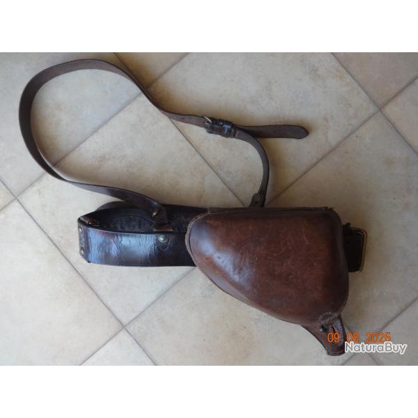 REVOLVER 1873 tui jambon plus ceinturon baudrier revolver 1873 OU 1892