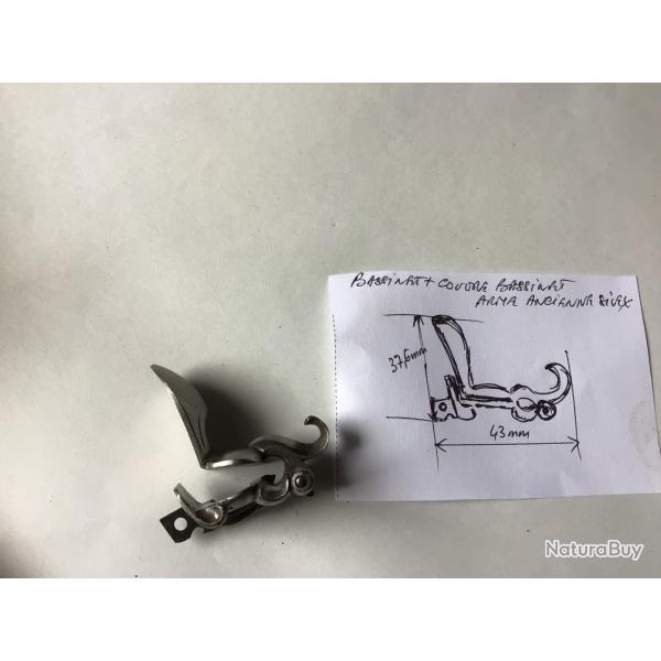 VENDU PAR LE-CUIRASSIER BASSINET ET COUVRE BASSINET DE PISTOLET  SILEX