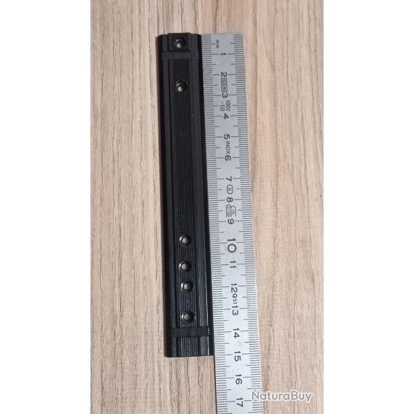 Rail Picatinny pour montage 11mm Longueur 15cm