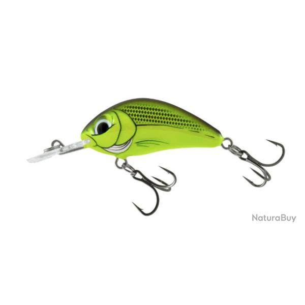 Poisson Nageur Salmo Rattlin Hornet Flottant 3,5cm Chartreuse