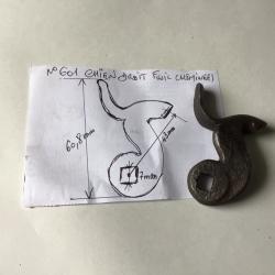 VENDU PAR LE-CUIRASSIER N°601 CHIEN DROIT DE FUSIL À CHEMINEES