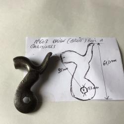 VENDU PAR LE-CUIRASSIER N°603 CHIEN GAUCHE DE FUSIL À CHEMINEES