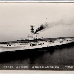 CPA- Marine de Guerre - PORTE AVIONS  ARROMANCHES  N&deg;4012