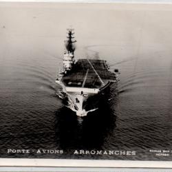 CPA- Marine de Guerre - PORTE AVIONS  ARROMANCHES  N°4015