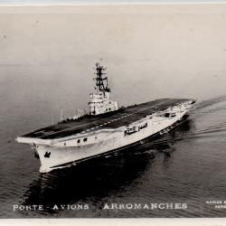 CPA- Marine de Guerre - PORTE AVIONS  ARROMANCHES  N&deg;4018