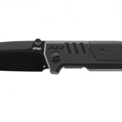 COUTEAU PLIANT "WALTHER" PDP SPEARPOINT FOLDER BLACK