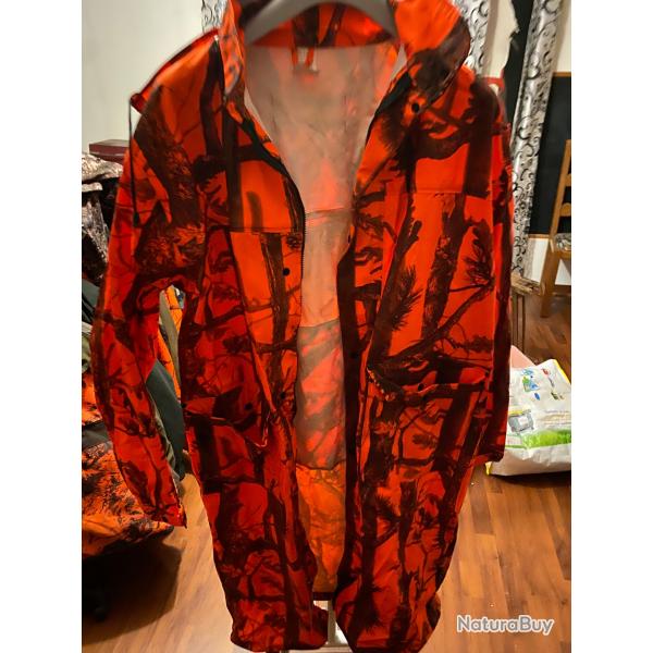 Veste long de pluie percussion