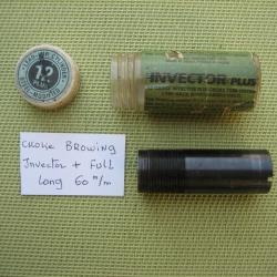 Choke Invector + Full  cal  12  pour  fusils  Browning