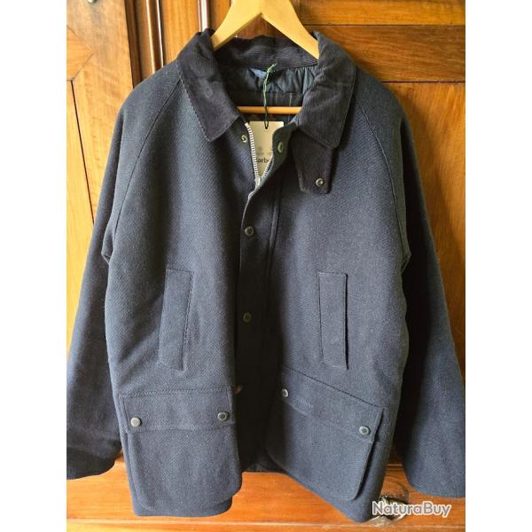 Barbour Bdale wool jacket neuf XXL
