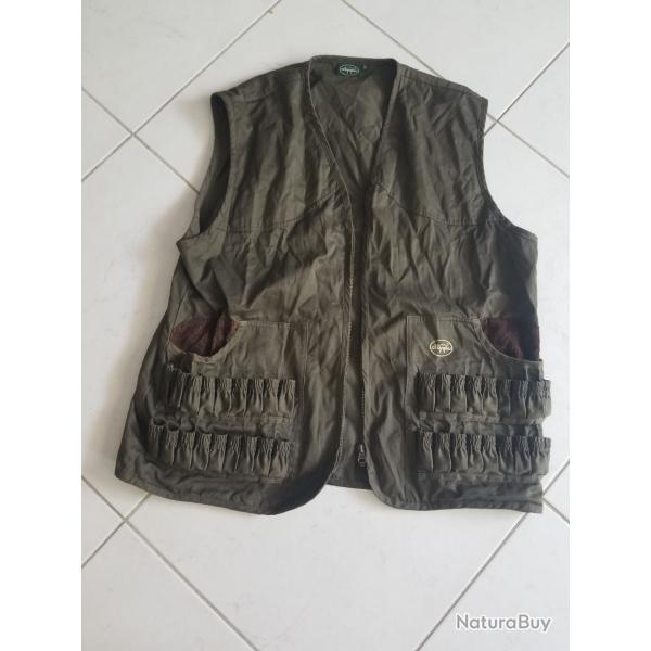 Gilet de chasse de marque Le Chameau.