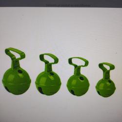 Grelot vert numéro 7 3.7cm