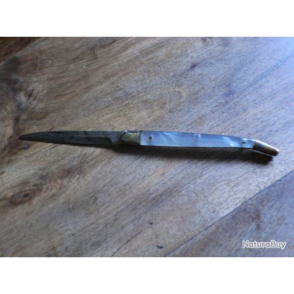 ancien petit couteau albacete