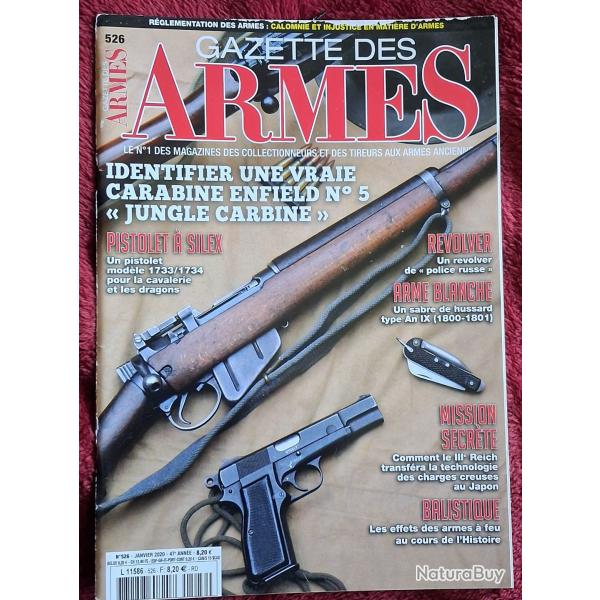 Vends gazette des armes N 526