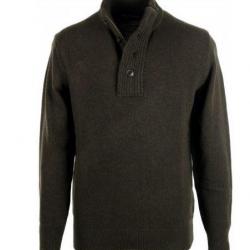 Pull Barbour Patch Half Zip colori Olive Vert