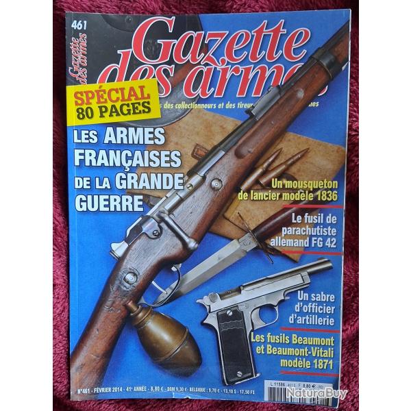 Vends gazette des armes N  461