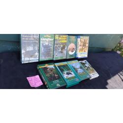 Vend lot de 10 CASSETTES VIDÉOS CHASSE