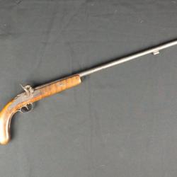 Pistolet percussion cal.410 type braconnier